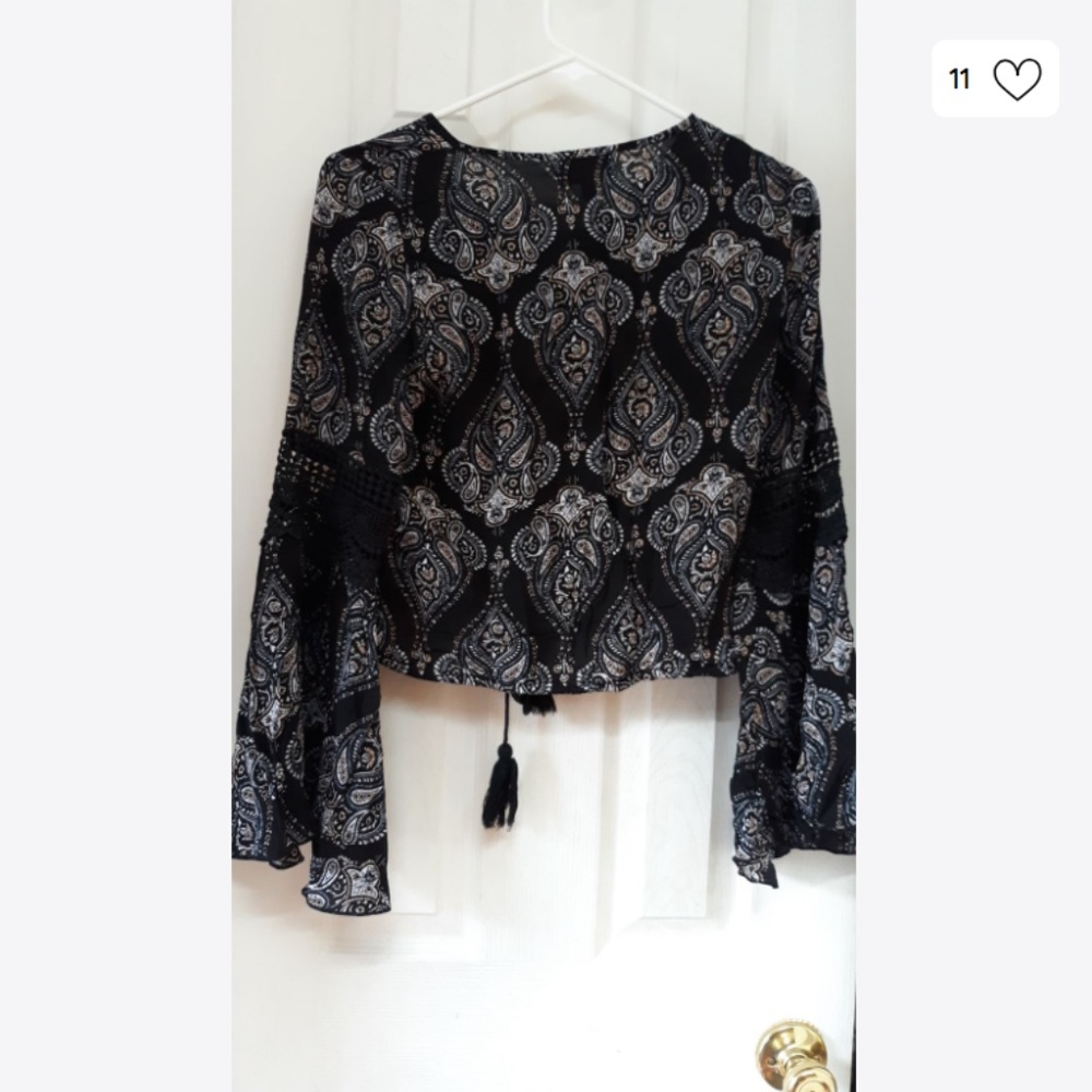 Kendall & Kylie Boho Blouse